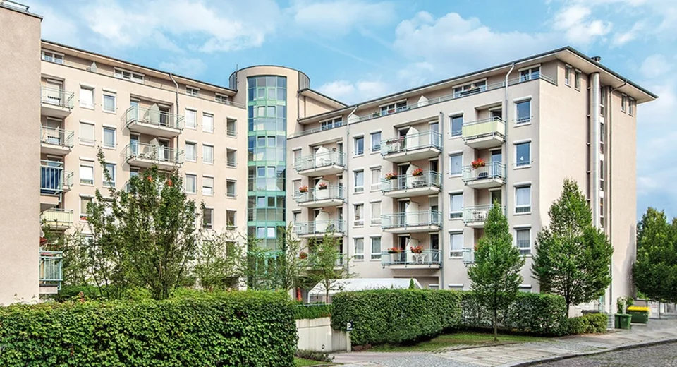 Außenansicht der Pro Seniore Residenz Elbe in Dresden