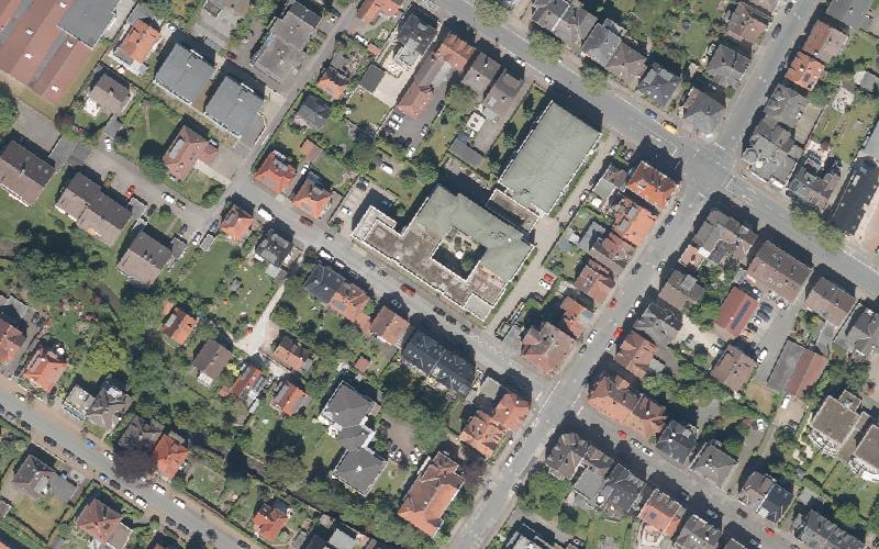Luftbild der Umgebung von Seniorenzentrum Elisabethstraße